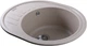 Кухонная мойка гранит GLOBUS LUX Arno 620х500 песочный (000020964) - изображение 3