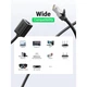Патч-корд 1м, F/UTP cat 6 RJ-45 extension black Ugreen (U_11279) - изображение 3
