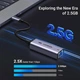 Перехідник USB-C to RJ45 Ethernet 2500Mbps Ugreen (25052) - зображення 2