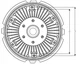 Віскозна муфта NRF 49541 Mercedes Sprinter 0002003723, A0002003723 - зображення 7