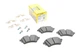 Комплект гальмівних колодок TEXTAR 2626503 Audi A5, Q5, A6, A7, A4, Allroad, A8, Q7 80A698451F, 8W0698451AC, 8W0698451AL - изображение 1
