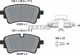 Комплект гальмівних колодок TEXTAR 2626503 Audi A5, Q5, A6, A7, A4, Allroad, A8, Q7 80A698451F, 8W0698451AC, 8W0698451AL - изображение 2