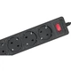 Мережевий фільтр живлення REAL-EL RS-Protect 505, 3m, black (EL122300045) - зображення 9
