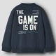 Толстовка Name it Jordan Navy Blue, колір синій, розмір 116 (261.13253681.NBLA) - зображення 2