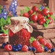 Алмазна мозаїка Малинове варення 40х40 Ідейка (AMO8082) - изображение 1