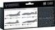 Zestaw farb akrylowych Vallejo Model Air - Wojna powietrzna - Kolory USAF Grey Schemes od lat 70. do dziś 8 szt x 18 ml (8429551711562) - obraz 2