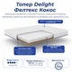 Тонкий матрас-топпер Delight Фелтекс Кокос 80х190 см (Topper_Feltex_Cocos_80x190) - изображение 4
