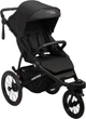 Wózek spacerowy Caretero Lima Deluxe trójkołowy Czarny (5903076321473) - obraz 1