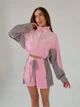 Женский костюм с шортами розовый S - изображение 2