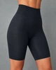 Шорты женские Oysh style 114 велосипедки с логотипом 5XL черные - изображение 4
