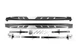 Бокові пороги OEM V2 (2 шт, алюміній) для Mitsubishi Outlander 2012-2021 рр - зображення 1