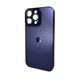 Чохол для смартфона AG Glass Sapphire Frame MagSafe Logo for Apple iPhone 15 Pro Max Deep Purple - изображение 1