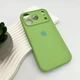 Чохол для смартфона Silicone Full Case AA Camera Protect for Apple iPhone 17 Pro 1,Mint - изображение 4
