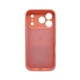 Чохол для смартфона Silicone Full Case AA Camera Protect for Apple iPhone 17 Pro 37,Grapefruit - изображение 3