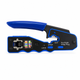 Обтискач RJ45 ZOERAX 8P8C для наскрізних конекторів Cat5e Cat6 Cat6a ручний кримпер для мережевого кабелю витої пари з обрізкою - зображення 3