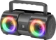 Портативна колонка Defender Beatbox 20 20W, Light/BT/MIC/FM/USB/TF Black (65420) - Уцінка - зображення 3