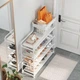 Обувница металлическая этажерка для обуви, полка для прихожей shoe rack - изображение 3