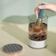 Портативный очиститель для кисточек MAKEUP BRUSH CLEANER ART 9516 для мытья и сушки макияжных аксессуаров - изображение 5