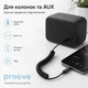 Кабель AUX Proove Steel Spring Lightning to 3.5 (ACSS00005101), 0.45–1 м пружинный, усиленные разъемы, TPU, черный - изображение 9