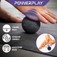 Массажный мяч PowerPlay PP-4350 Epp Massage Ball d8 см Черно/Фиолетовый (PP-4350_Purple_d8) - изображение 6