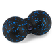 Масажний м'яч подвійний PowerPlay PP-4353 Epp foam peanut ball (d12*24cm.) Чорно/Синій - изображение 1