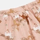 Юбка H&M 110 116см пудровый принт 231591643 - изображение 4