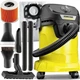 Профессиональный пылесос Karcher KWD 3 V-17/4/20 Brush Kit (1.628-443.0) - изображение 1
