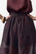 Спідниця міді з тенселу Tencel Bloom Skirt Chocolate LiLove 411 L - изображение 2