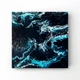 Подарунковий набір Fluid art для створення картини Ocean Heart 48 см круг - изображение 4