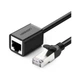 Патч-корд 3м F/UTP cat 6 RJ-45 Extension black Ugreen (U_11282) - зображення 1