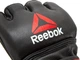 Рукавички для тренінгу ММА Reebok Gloves Leather розмір XL, чорно-червоні - изображение 3