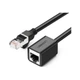 Патч-корд 5м F/UTP cat 6 RJ-45 extension black Ugreen (U_11283) - зображення 2
