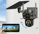 4G LTE камера видеонаблюдения VISIONCON YC2369-TH-4GVV2, автономная (солнечная панель), 8 МП, PTZ, Dual Lens, ночное видение, IP66 - изображение 3