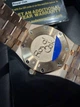 Часы в стиле Audemars Piguet ROYAL OAK 33mm/ Brown Dial, 18K Rose Gold - изображение 7