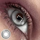 Серые контактные линзы с диоптриями ELITE Lens "Айс Дрим Грей" 2 шт. -2.50 - изображение 5