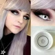 Белые контактные линзы - Мэнсон 2шт. от ELITE Lens - изображение 4