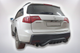Задняя защита B1-47 Черная (нержавейка) для Acura MDX 2007-2013 гг - изображение 2