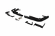 Задні кути AK003-Double Black (2 шт., нерж.) для Nissan X-trail T31 2007-2014 рр - зображення 6