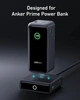 Мережевий зарядний пристрій Anker Charging Base for Anker Prime 100W Чорний (7198080) - зображення 2