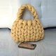 Товста пряжа YarnArt Marshmallow трикотажна 750гр какао (№912) - зображення 3