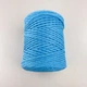 Шпагат для макраме YarnArt twisted 4мм 500г яскраво-блакитний (№763) - изображение 4