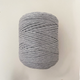 Шпагат для макраме YarnArt twisted 4мм 500г світло-сірий (№756) - изображение 3