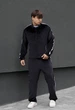 Спортивный костюм мужской черный стаф на молнии Staff van black zip L (389512) - изображение 1