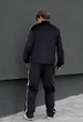 Спортивный костюм мужской черный стаф на молнии Staff van black zip L (389512) - изображение 2