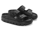 Женские летние ортопедические шлепанцы 1024565 BIRKENSTOCK PAP CHUNKY 38 черные - изображение 3