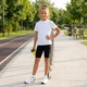 Велосипедки черные для девочки Смайл Тайм SmileTime Basic Sport рост 110 см (LL18-08-1) - изображение 2