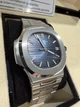 Часы в стиле Patek Philippe Nautilus Ref. 5811/1G-001 in white gold - изображение 5