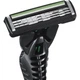 Бритва Bic Flex 3 Hybrid Sensitive з 4 змінними картриджами (3086123644977) - изображение 4