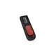 USB флеш накопичувач ADATA 64GB C008 Black+Red USB 2.0 (AC008-64G-RKD) - изображение 2