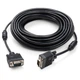 Кабель мультимедійний VGA 15.0m ferrits Vinga (VCPVGAF15BK) - изображение 2